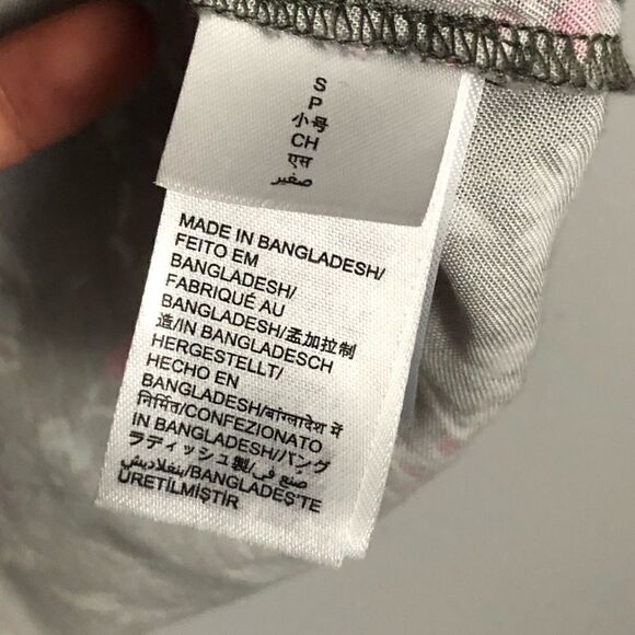 Amazon The Drop Spread Fashion Gray Floral Dress Button Up - Picture 5 of 12